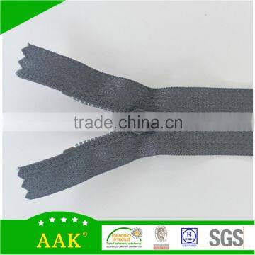 5#Csutom Stopper Close End Auto Lock Nylon Zipper photo-5