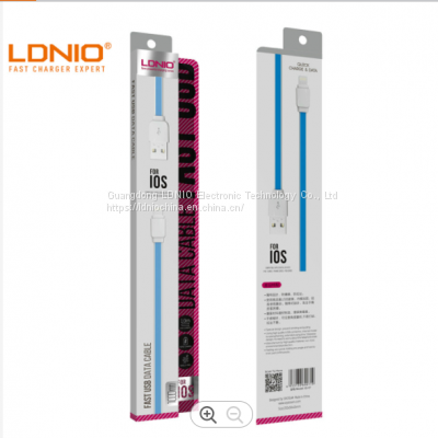 LDNIO SY-07 Micro USB Kabel Ronde Rubber Mobiele Telefoon USB Charger Data Sync Kabel Voor Iphone Ipad IPod Samsung HTC LG Android photo-4