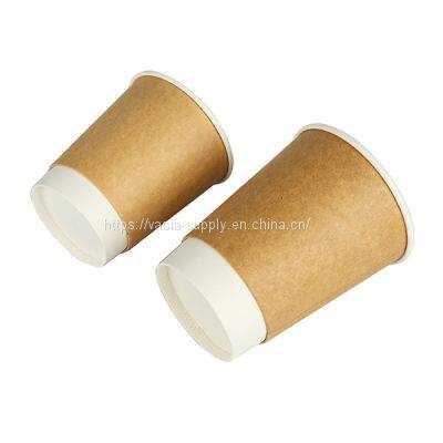 Custom printed paper cup branded compostable cups eco friendly paper packaging disposable hot cups