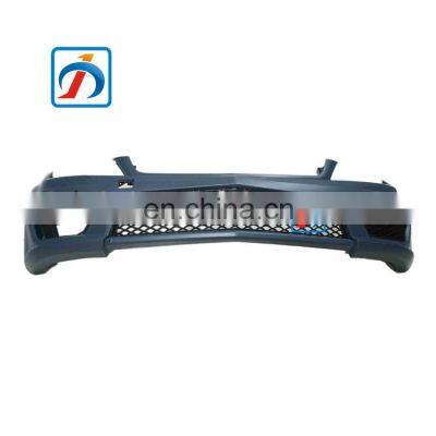 For Benz W204 Front Bumper Side Skirt Exhaust Pipe W204 C63 Body Kit