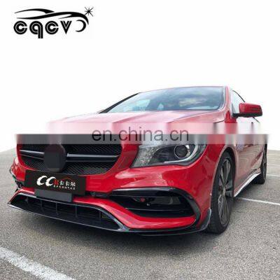 CLA45 A.M.G style body kit for Mercedes Benz CLA w117 facelift