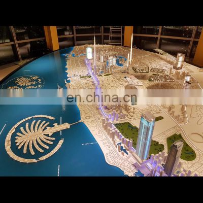 scale model buildings for dubai city