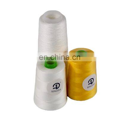 100% Polyester Material Dyed Pattern bag closing sewing thread