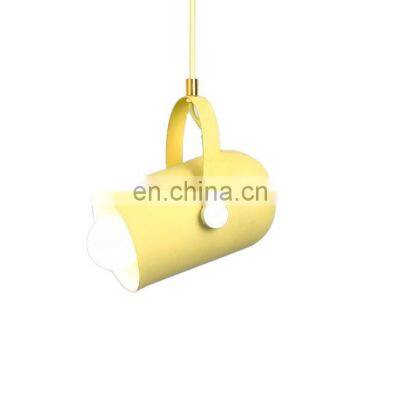 Nordic Creative Cute Restaurant Bar Bedroom Pendant Light Modern Hanging Lighting Colorful Macaron Pedant Lamp