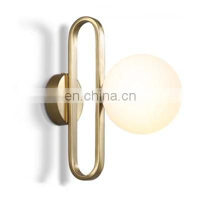 Modern minimalist creative wall lamp bedroom bedside lamps wall lamps indoor wall lighting