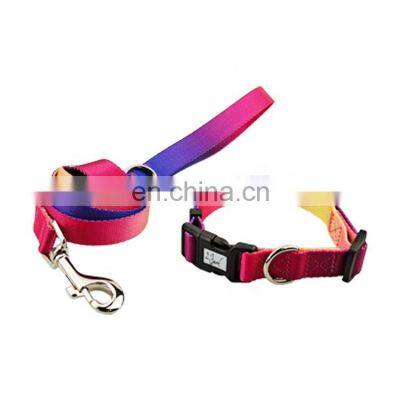 new design dog collar and leash set accept custom