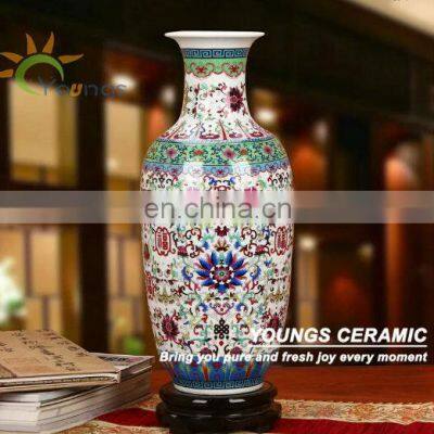 Beautiful Big Ceramic Pottery Flower Vases For Interior Design