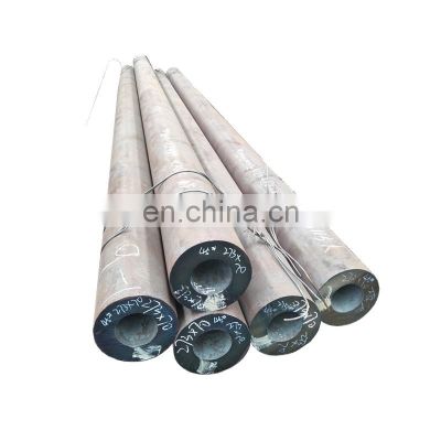 Custom cold drawn seamless hollow bar iron forging round hollow section price per ton