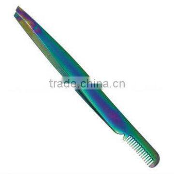 Hair removal tweezer, Eyebrow tweezer, Slanted Tweezer