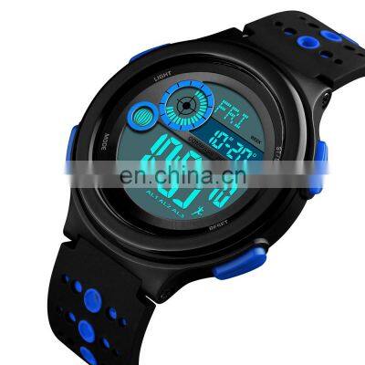 Skmei new watch 1375 world time compass real time recorder sports digital watches