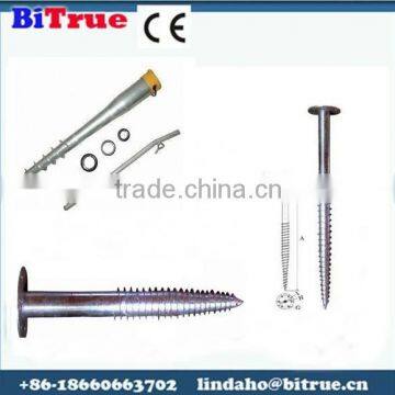 Widely used made in China ground screw anchor for fence