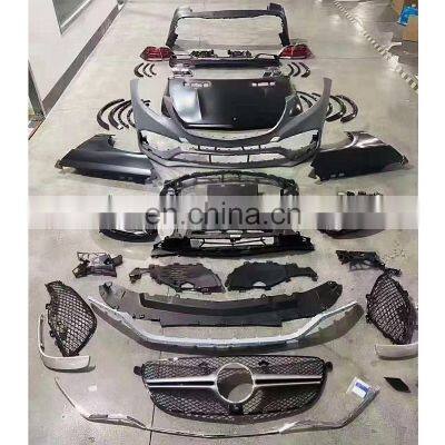 Performance GLE 63 AMG Style Body Kit for Mercedes Benz ML W166 Include Front/rear Bumper Hood Grille Fender