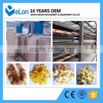 Industrial puffed snack baking equipment