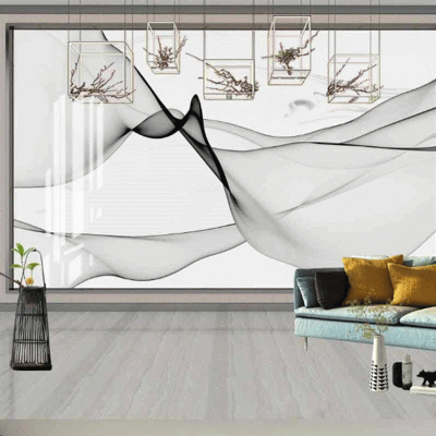 3D 5D 8D 16D Interior Classic European Decorative Damask Wall Mural For Living Room Decor Dropshipping photo-3