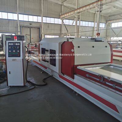 Otomatik Besleme Vakum Basın Ağaç İşleme Makinesi 3000mm * 1300mm Ahşap Mutfak Kapı Için ZHT TM3000B photo-4