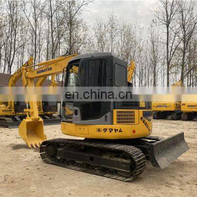 Original Japan Pc78 Crawler Excavator Komatsu Pc78us-6 Second Hand Digger Komatsu Pc120 Pc130 Pc160 photo-3