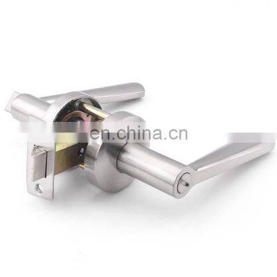 WG0012 High Security Home Bathroom Restroom Door Handle Lock With Key