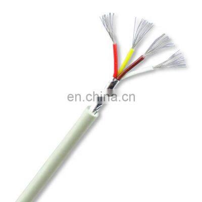 4 Cores 12/0.12Mm2 Signal Electronical Wire Outer Diameter 4.3Mm Tc Stranded Flexible Conductor Cable