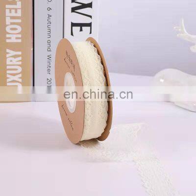 Wholesale Factory Lace Decorative Nylon Lace Burlap Gift Ribbon For DIY Decoration photo-5