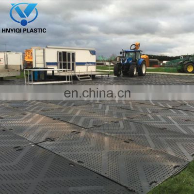 Heavy duty road matting logistics tent floor ground protection mat