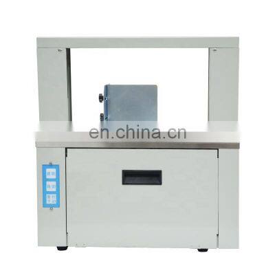 UT011 Table Top Hotmelt Opp Paper Tape Bundle Strapping Binding Machine for Banknote Money Currency Supermarket Vegetable