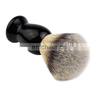 High Quality Mens Badger Hair Shaving Kit for Men Facial Brush Synthetic Hair Shaving Brushes in Stock photo-3