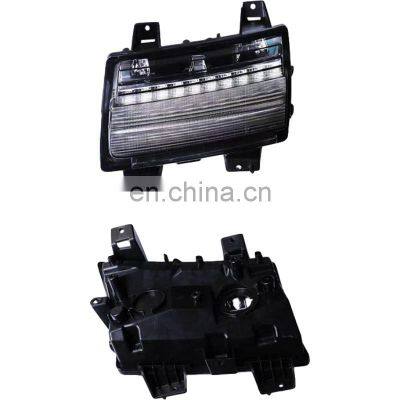 Modified LED Daytime Running Light DRL and LED Streamer Turn Signal Fender Flares Light Lamp for Jeep Wrangler JL 2018-2021