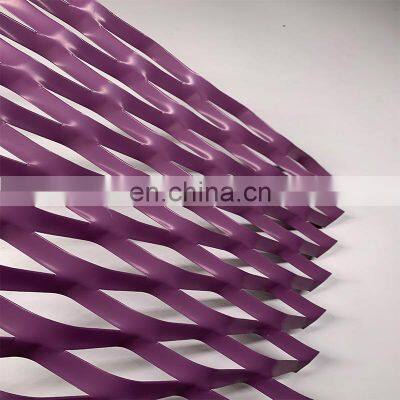 heavy duty aluminum expanded metal mesh expanded wire mesh raw material