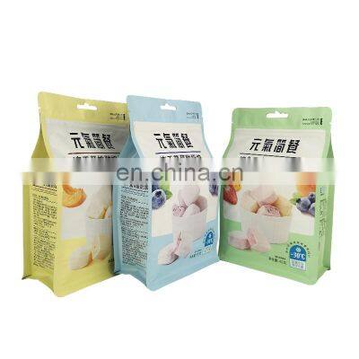 Custom Mylar Edible Snack Packaging Pouches Food Plastic Aluminum Foil Stand up Pouch for Freeze-drying Snacks Packaging photo-5