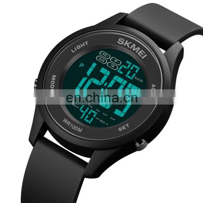 Hot Selling Skmei 1758 Black Sport Digital Watch Unisex Wristwatch Water Resistant 50 Meters