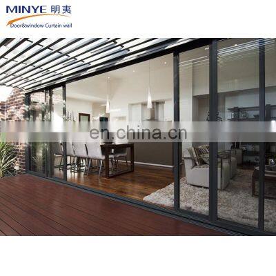 China Supply Mosquito Net Pvc Sliding Glass 3 Track Upvc Door photo-5