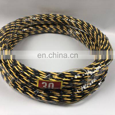 Fiberglass Cable Puller Feet Fish Tape Wire Puller 30m Electrical Nylon Fish Tape Reel Wire for Pull Wire photo-5