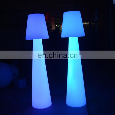 led floor lamp /Remotely control other bar furniture 16 colors led lighting garden plastic led lamps home decor