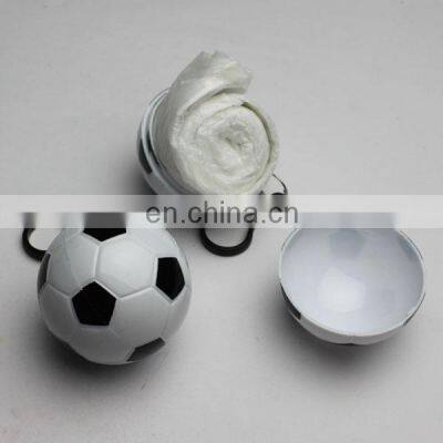 Cheap Adult Cute Plastic Transparent Raincoat in Ball With Keychain photo-4