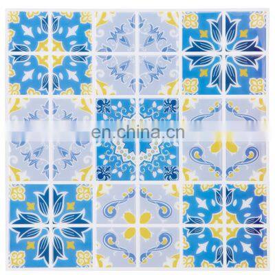 pvc vinyl flooring sticker peel and stick floor tile paper 3D floor removable wallpaper