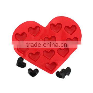 Nicole BC0030 Custom Handmade 3D Heart Shaped Plastic Ice Cube Molds