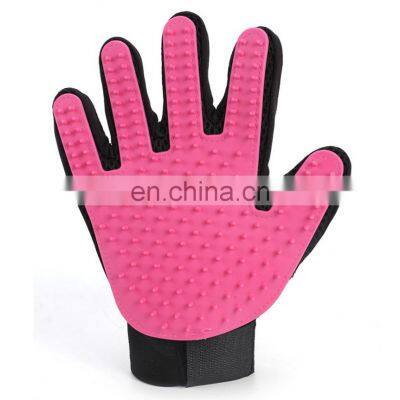 Silicone Pet Hair Removal Brush Cat Hair Remover Deshedding Dog Pet Grooming Gloves photo-4