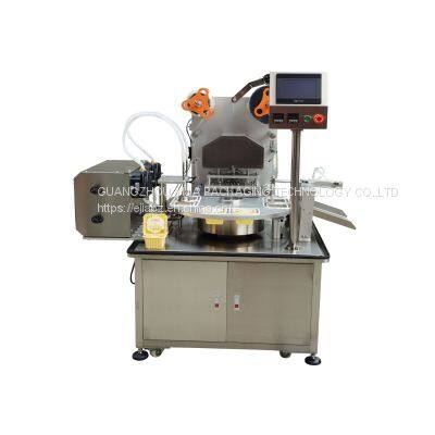 Full-automatic rotary aluminum foil box sealing machine