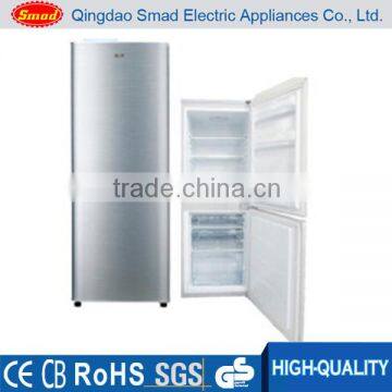 R600a combi 4 stars double door home bottom freezer refrigerator