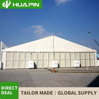 Storage Tent 3000 Square Meters Aluminum Alloy Warehouse Tent Industrial Temporary Workshop Canopy Wind and Rain Resistance photo-2