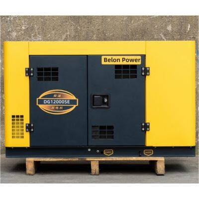 9kw single phase 220V water-cooled silent diesel generator