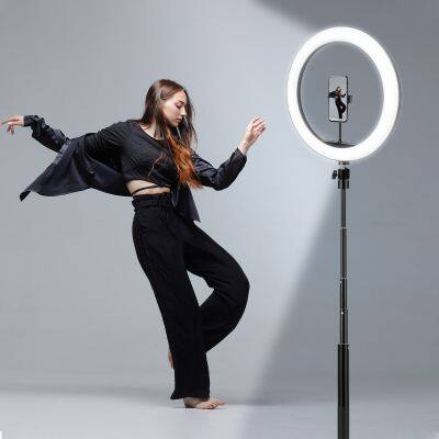 10inch 12inch 14inch  chandelier ring lamp led selfie ring light  profissional phone tiktok live ring light avec tripied