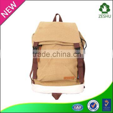 Korean fashion student canvas backpack school bag