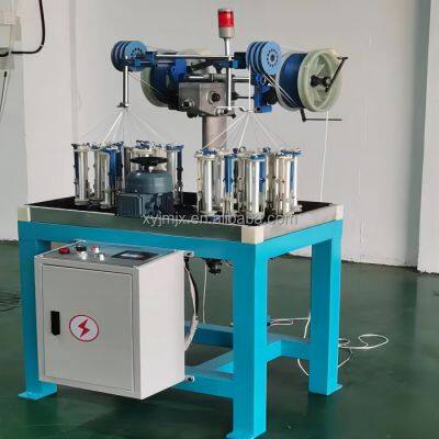 Rope Cord Making Needle Machinebraiding Machine for Round Flat Ropehigh Speed 24 Spindles Rope Braiding Machine