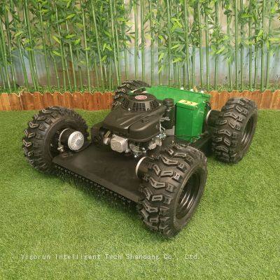 Remote Control Steep Slope Mower, China Robotic Brush Mower Price, Remote Control Mower Price for Sale photo-3