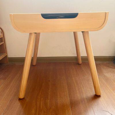 Children's Table, Playing Sand Table,Play Table for Kids Wooden Kids Study Table Desk And Chair Children Table photo-4