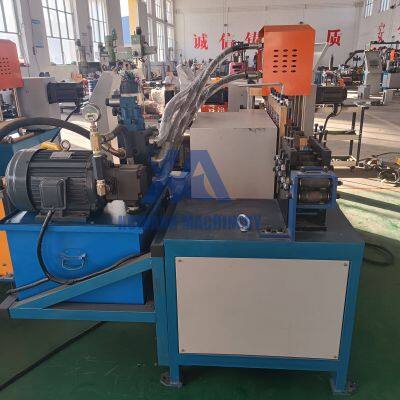 Stainless Steel Pipe Hose Clamps Making Machine PLC Gearbox Bearing Gear Engine Pump-Barrel Forming Metal Hoop Locking Machine photo-4