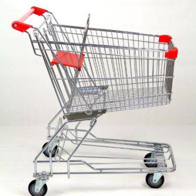 85 л. азиатского стиля тележка для продуктового супермаркета, тележка для покупок