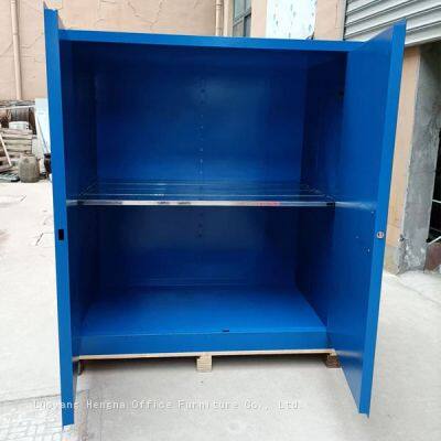 Armoires de sécurité pour liquides inflammables OEM - Étagères galvanisées | Tailles personnalisées pour les solutions de stockage de matériaux dangereux industriels photo-4