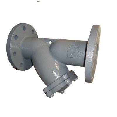 DIN Cast Iron Strainer PN10/PN16 Y-Strainer SS304 Mesh Strainer Water Filter Fixed Orifice Double Regulating Valve PN25 photo-5